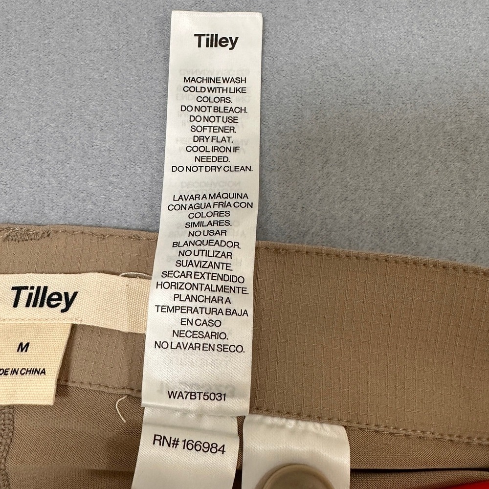Tilley Trek Skort Women M Tan NWT Stretch Shorts Lined Hiking Outdoor Travel - Picture 9 of 9